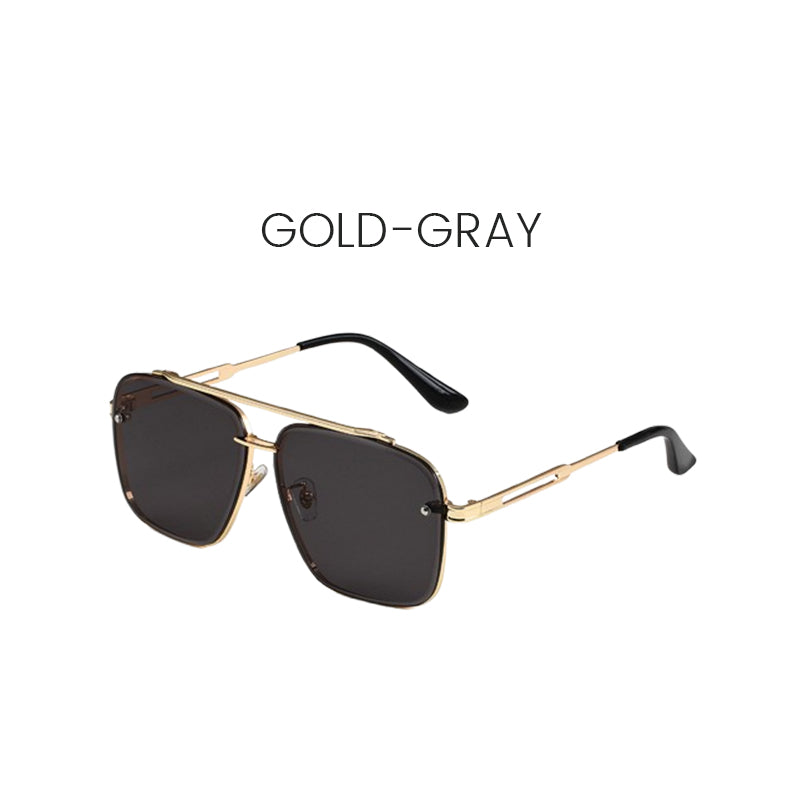 🔥HOT SALE - Retro Kleurverloop Zonnebril UV400 Bescherming