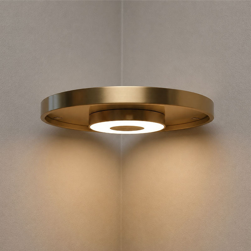 Zwevende wandplank met ingebouwde sfeerverlichting (LED).
