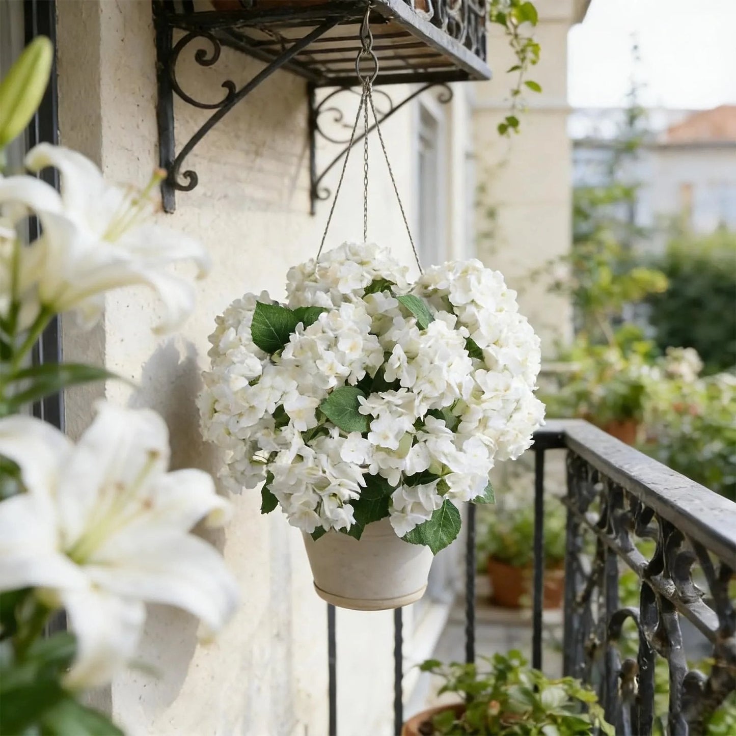 🌼Kunstmatige hortensia's voor buiten – UV-bestendig, waterdicht en windbestendig💐🌸