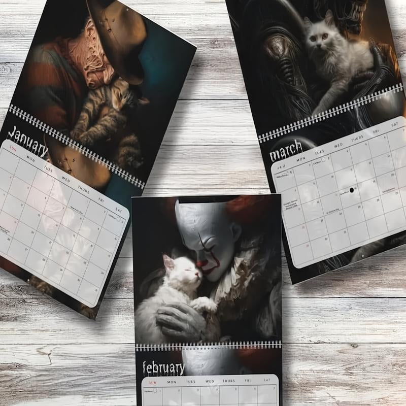 Scare Cat Wall Calenda