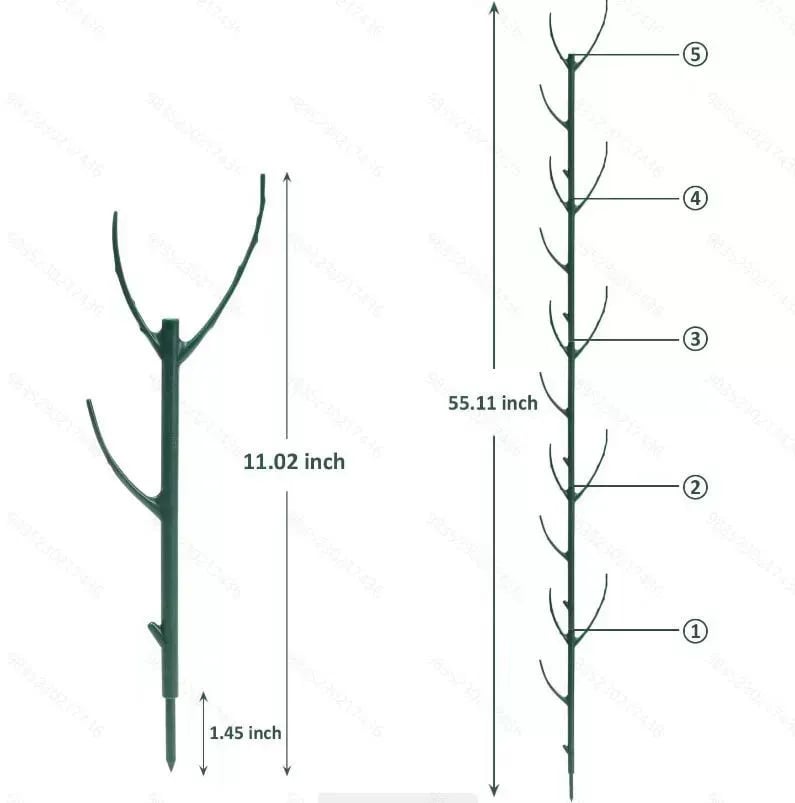💕💖🌿Tuinieren Groen Plant Ondersteuningsframe
