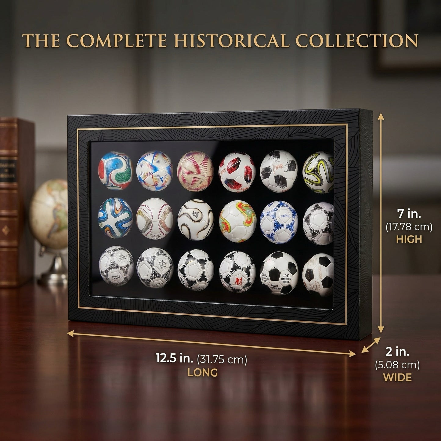 🔥WK-uitverkoop 2026! Collectie minivoetballen (1970–2026) ! ⚽