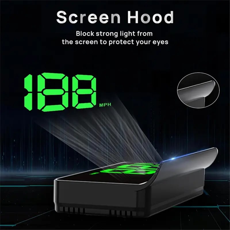 🔥🔥Head-up display auto GPS digitale snelheidsmeter