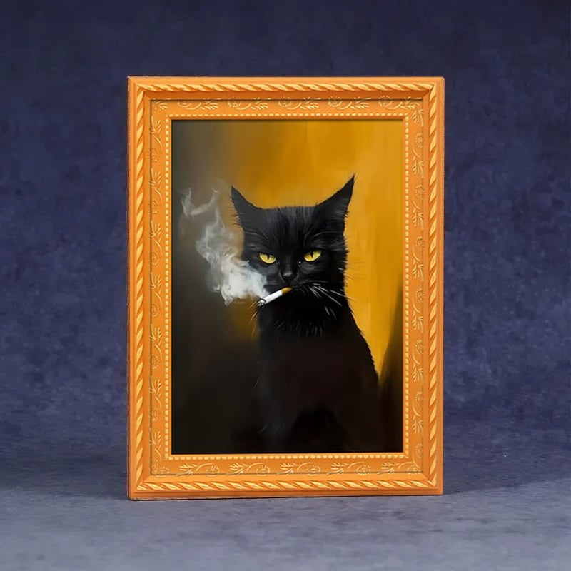 🌹 Schattige koelkastmagneten met katten – Betoverende kattenversiering met lijstje voor thuis en op kantoor 🐱✨