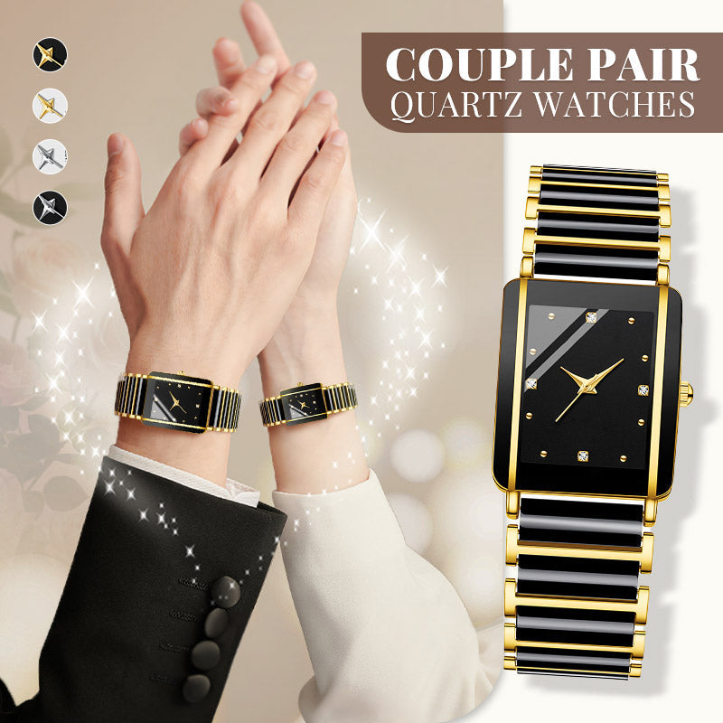 ⌚ Elegant horloge met keramische band — 3ATM waterbestendig, quartz, inclusief geschenkdoos