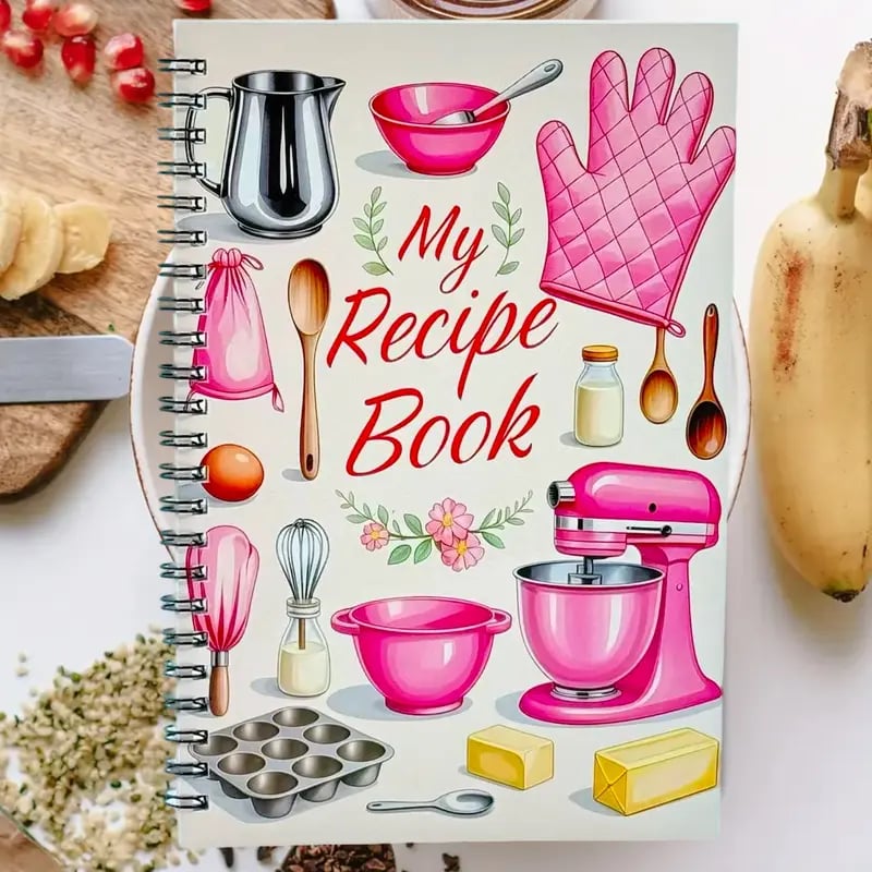 🔥Duurzaam spiraalgebonden receptenboe✨