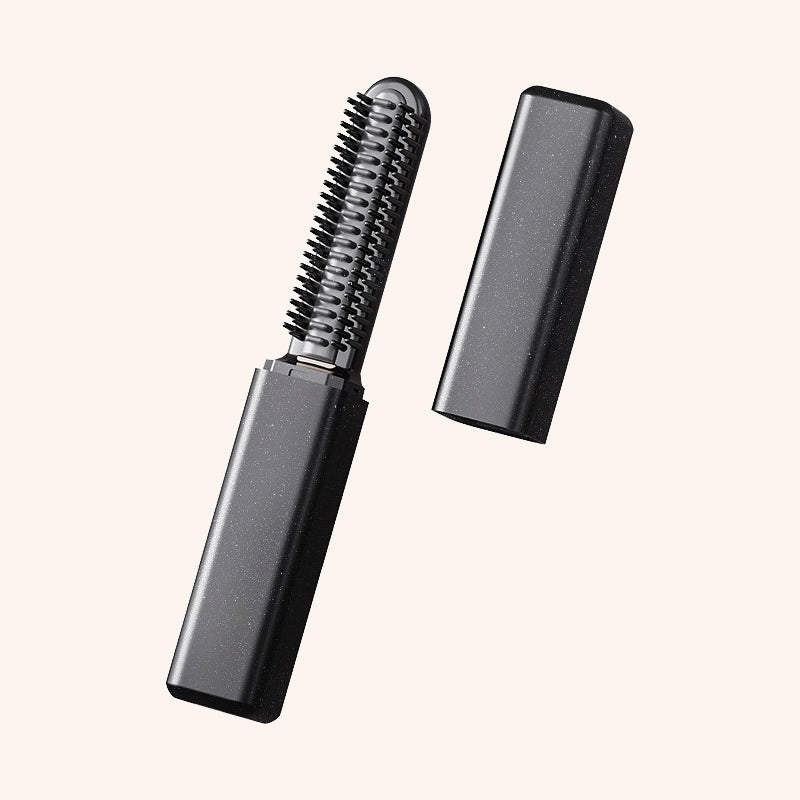 💇 Compacte draadloze warmtekam – Handig hulpmiddel voor het stylen van je pony!