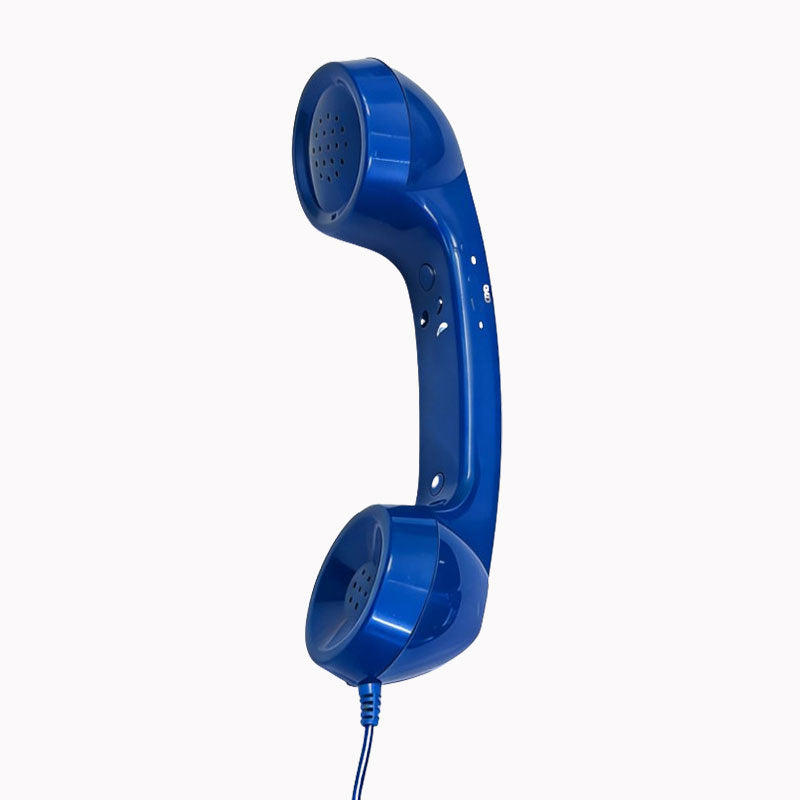 Retro telefoonhoorn voor telefoons met USB-C-aansluiting