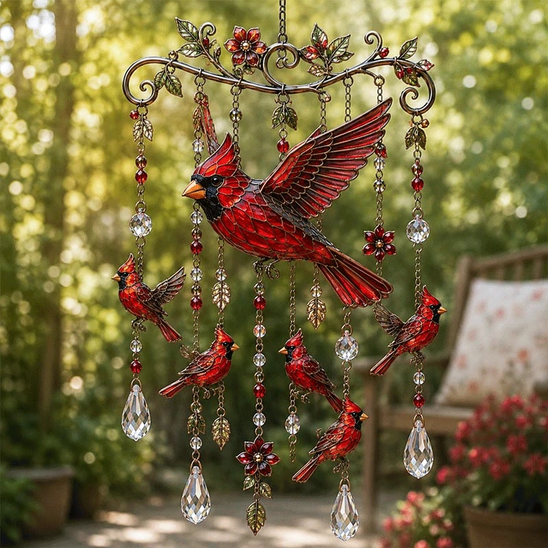 🐦🎐Sierlijke kolibrie windgong