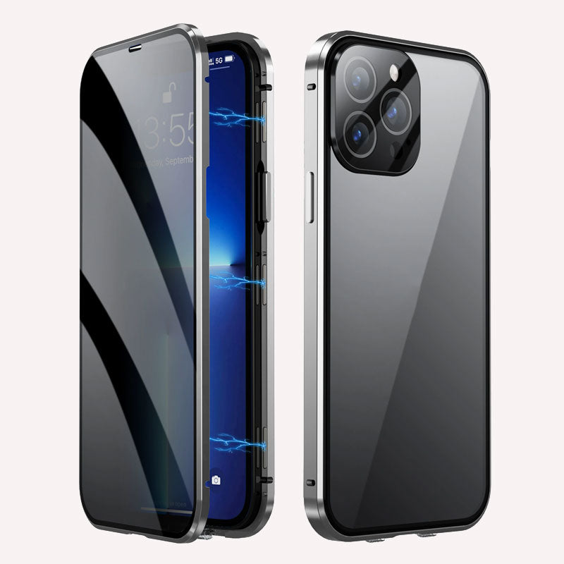 Dubbelzijdig magnetisch anti-kip telefoonhoesje