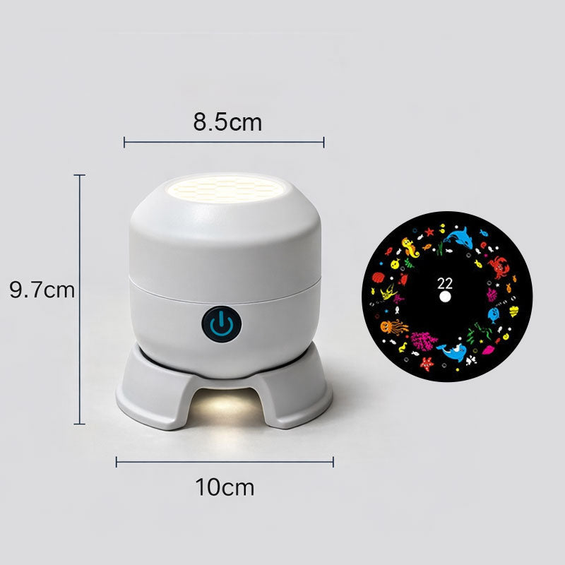 🌙 LED-draaibare projectie nachtlamp