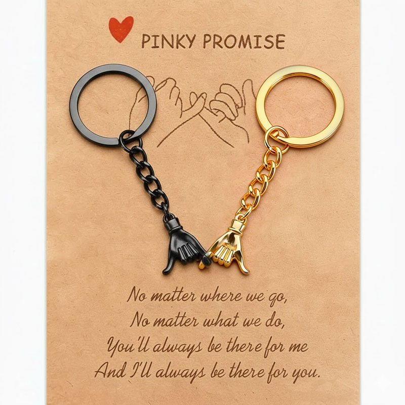 Pinky Promise koppel sleutelhangerse