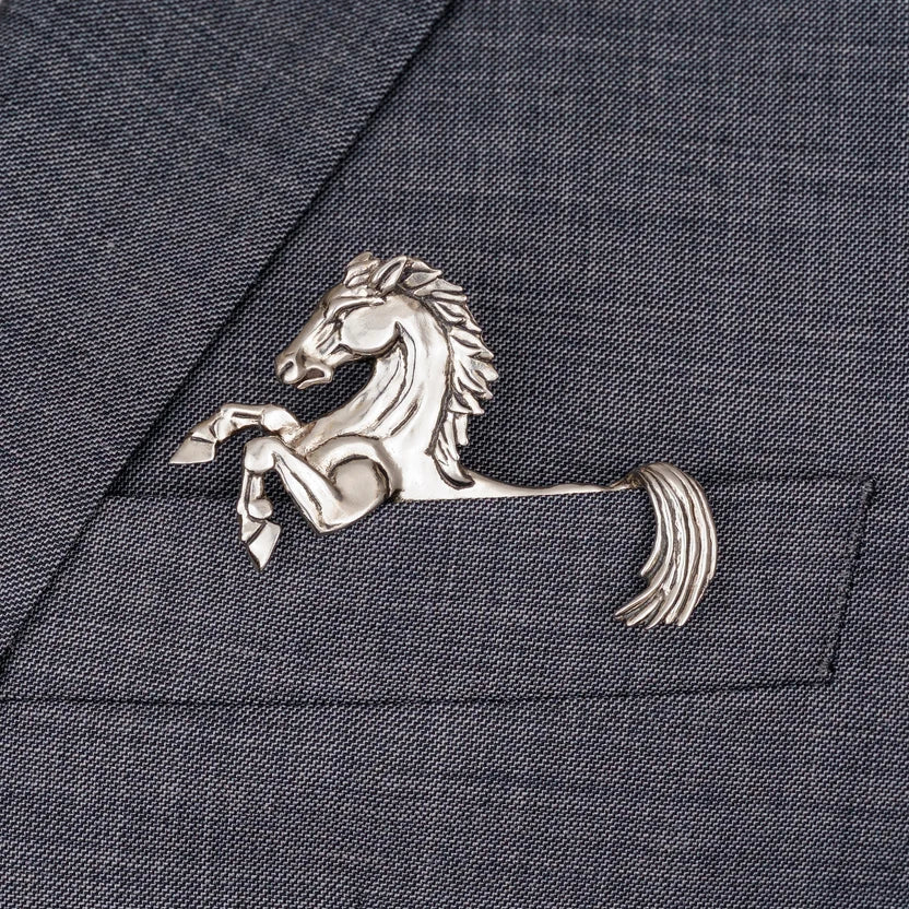 ✨ Luxe, sculpturale dierenbroche – Exclusief statement-item voor pakken en blazers