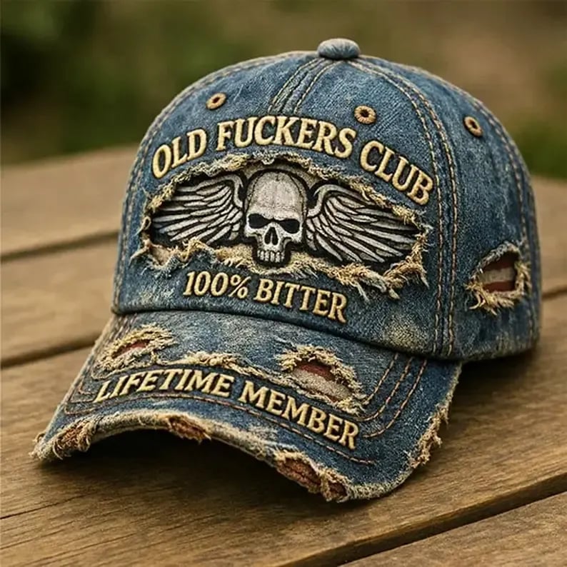 🧢Oude Klootzakkenclub – Vintage baseballpet