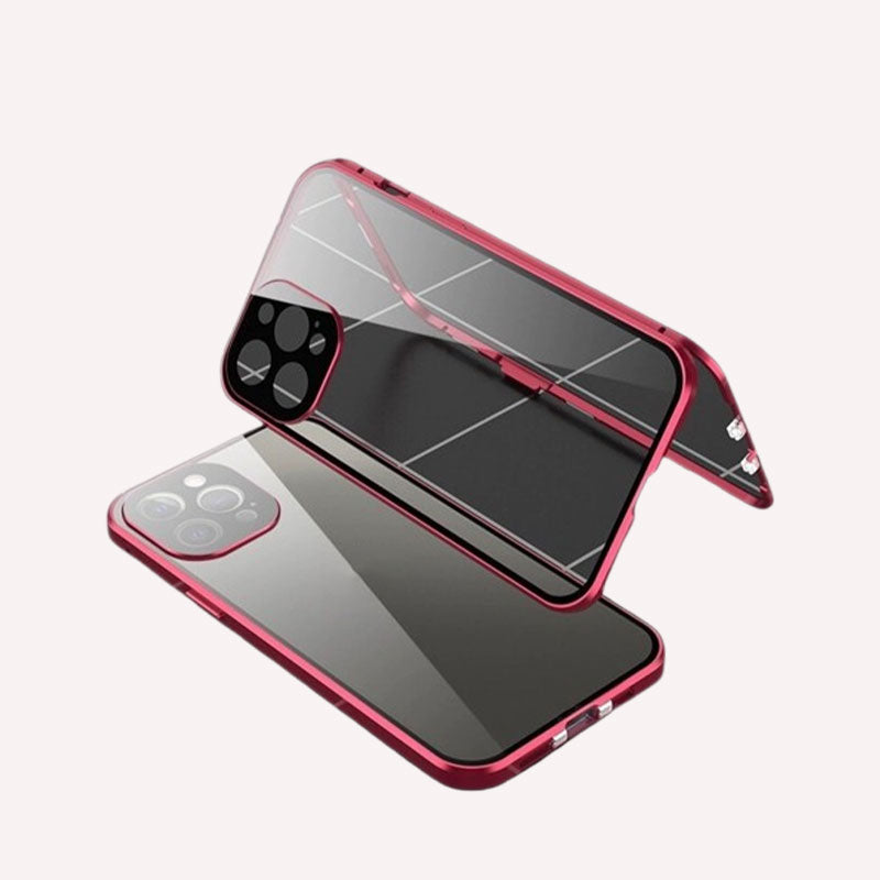 Dubbelzijdig magnetisch anti-kip telefoonhoesje