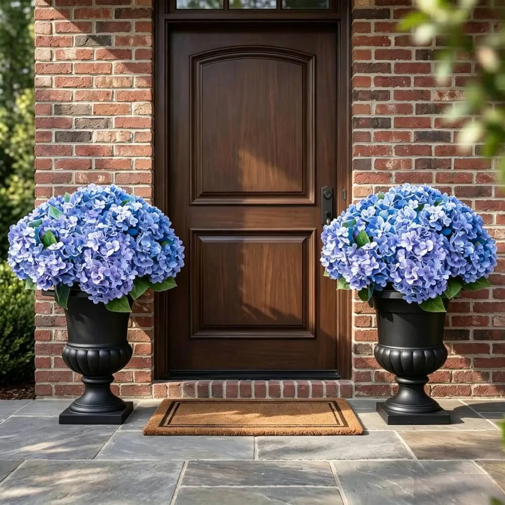 🌼Kunstmatige hortensia's voor buiten – UV-bestendig, waterdicht en windbestendig💐🌸