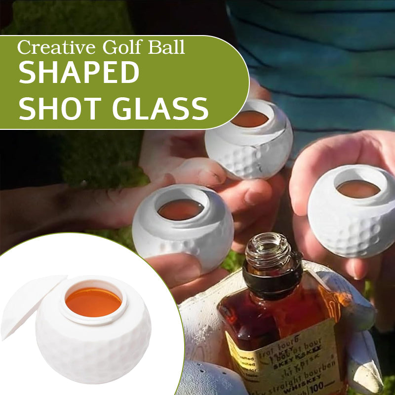 Creatief shotglas in de vorm van een golfba