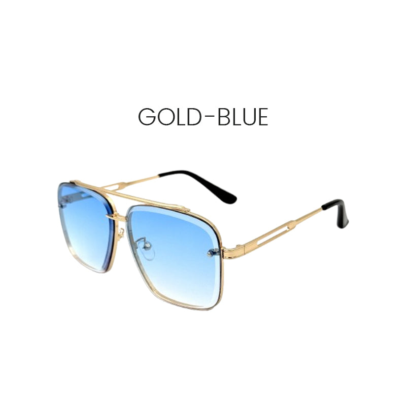 🔥HOT SALE -  Retro Kleurverloop Zonnebril UV400 Bescherming