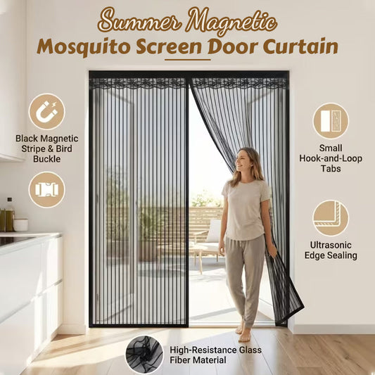 Magnetisch muggenscherm voor de zomer