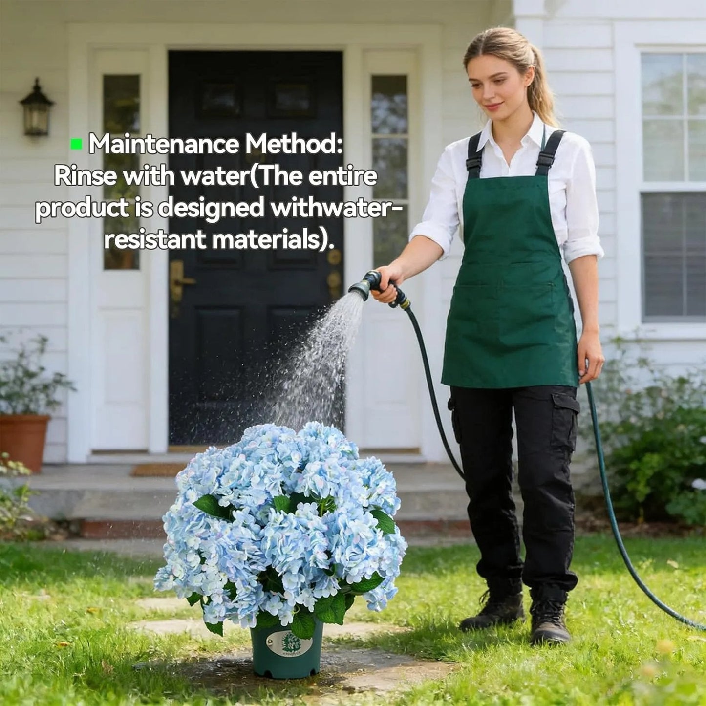 🌼Kunstmatige hortensia's voor buiten – UV-bestendig, waterdicht en windbestendig💐🌸