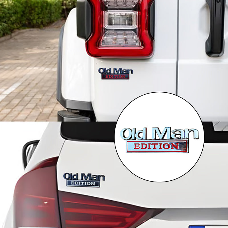 🚗Oude Man Editie-Autoembl