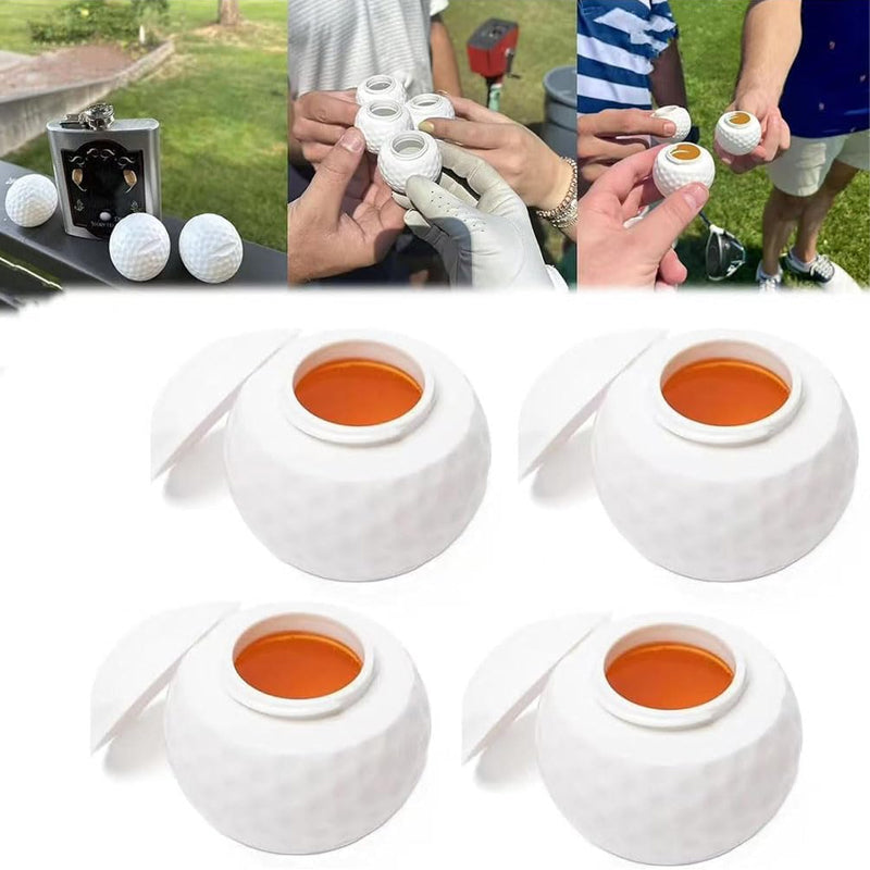 Creatief shotglas in de vorm van een golfba
