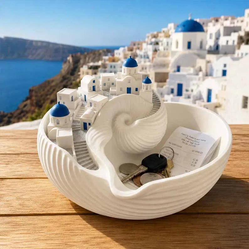 🌊Wekelijkse aanbieding: Santorini opbergkom