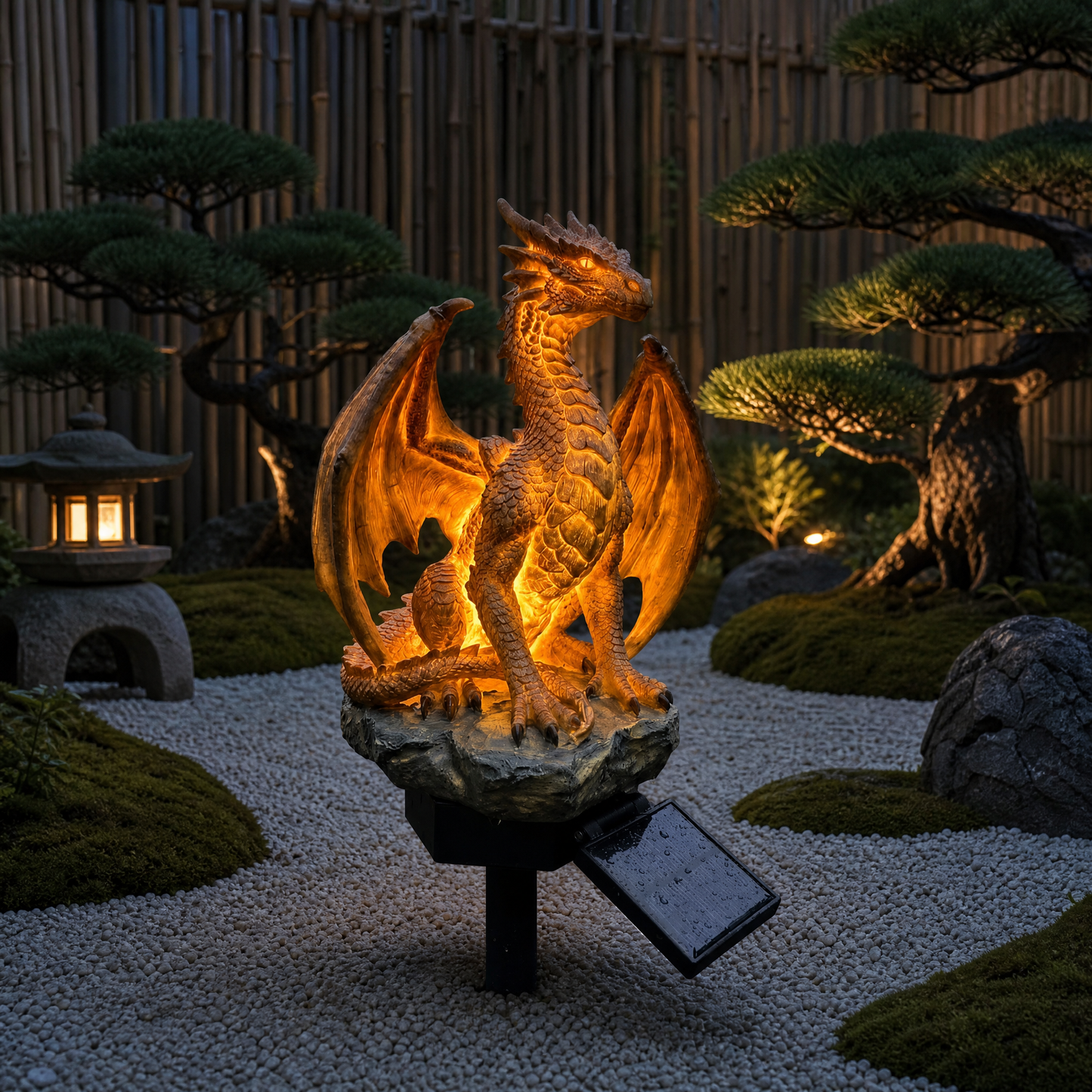 🐉Dragon Legacy Golden Ember Editie – Tuinlamp op Zonne-energi