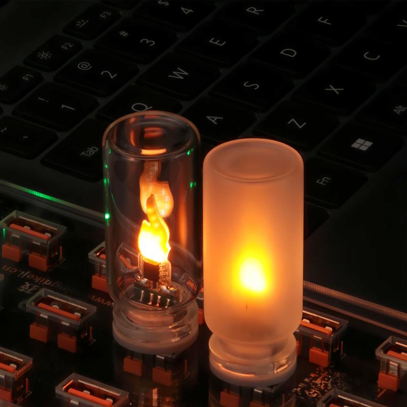 🔥USB-lamp met realistische vla