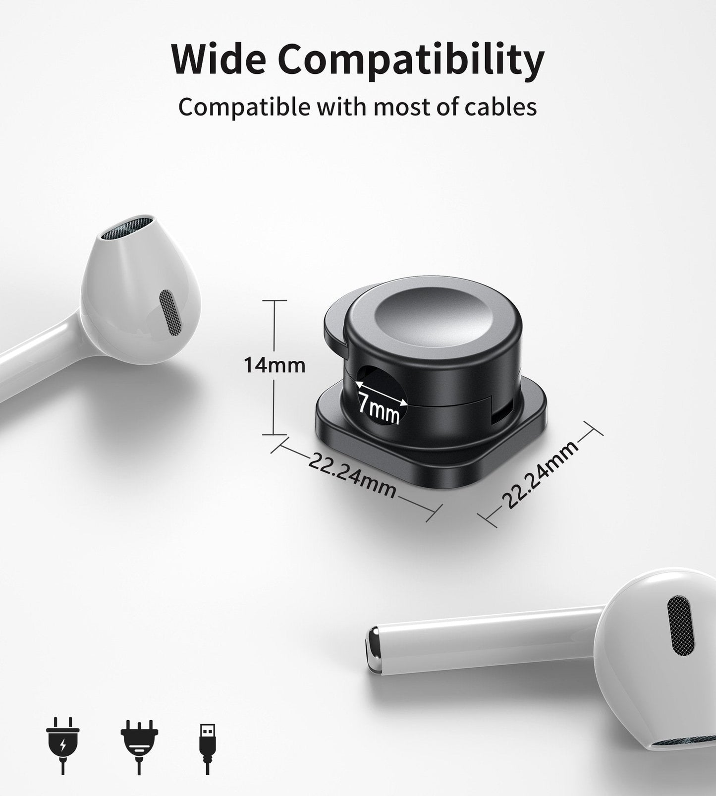 Magnetische Kabelklemmen