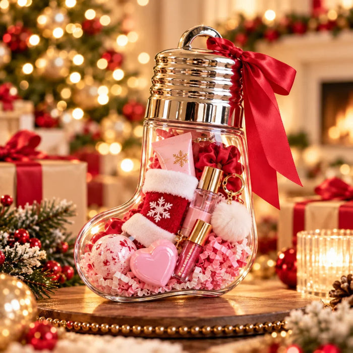 🎄🎁Zelf te maken kerstklok-cadeaudoosje