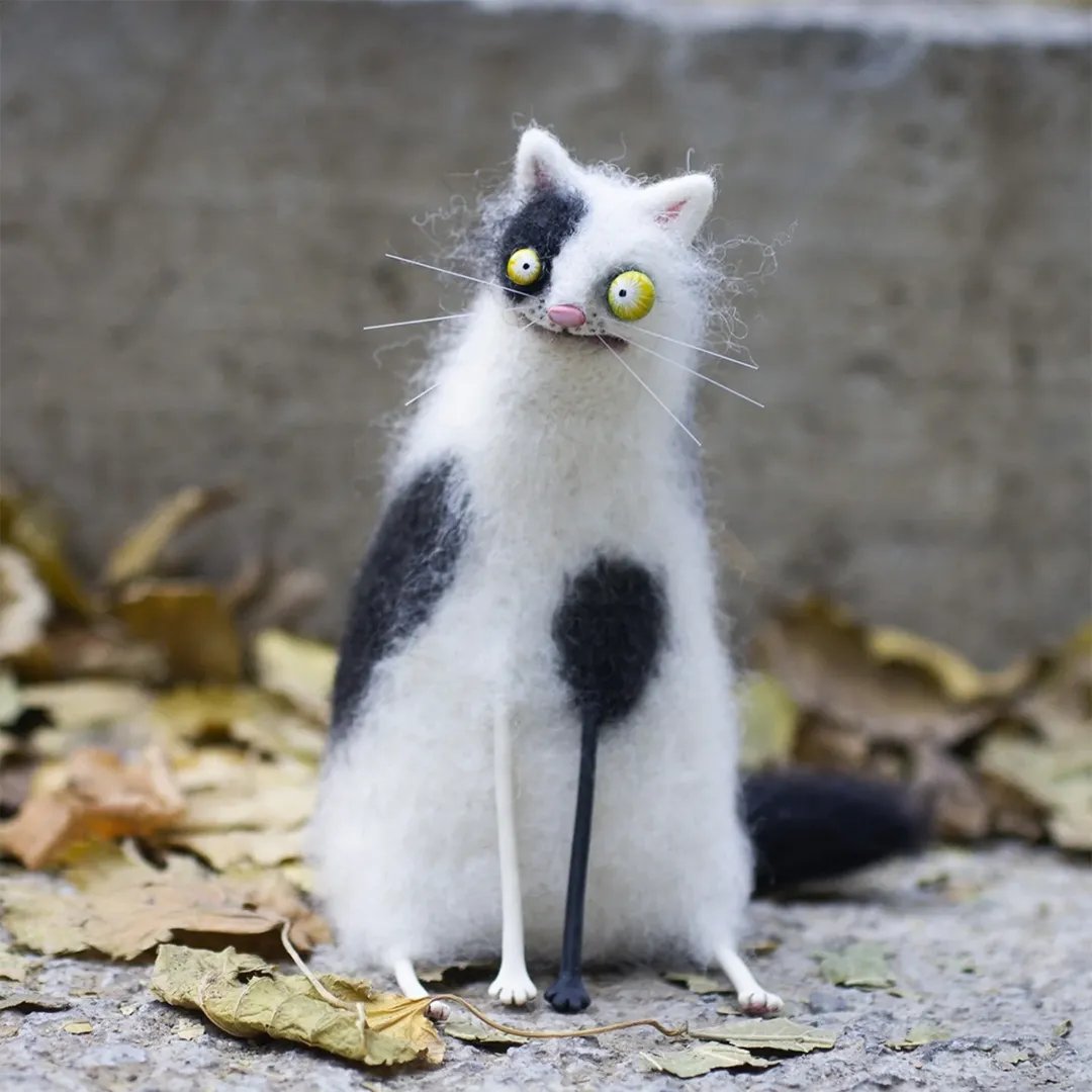 🎄✨Wollen vilten huisdieren – eigenzinnige handgemaakte metgezellen