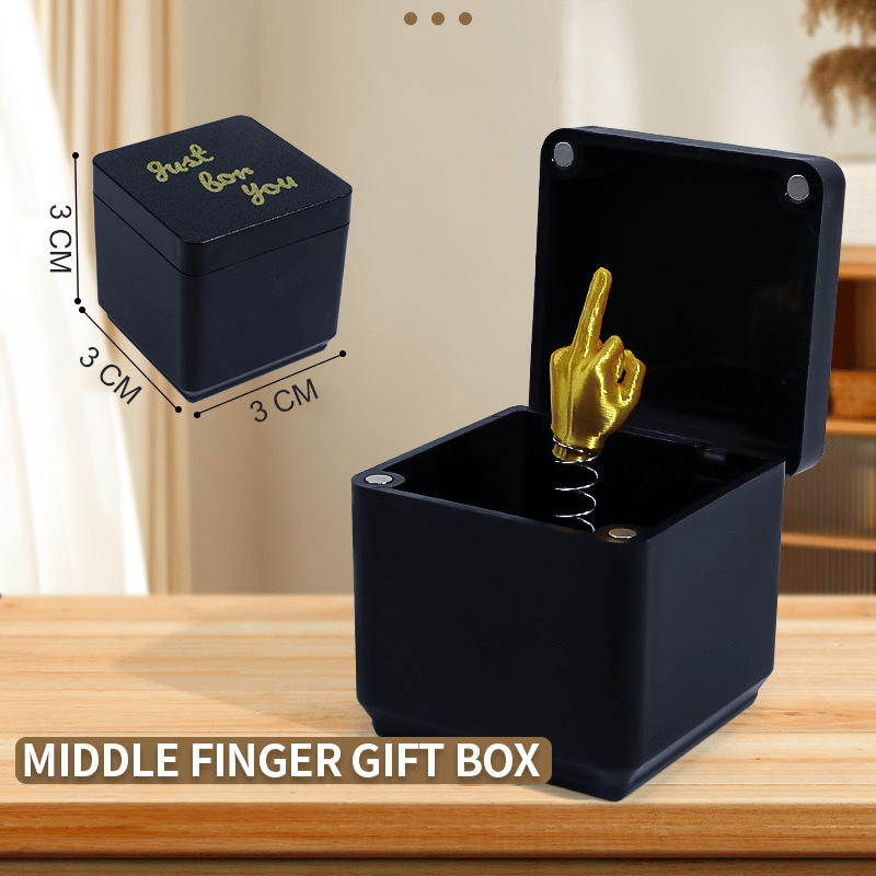 🎁 De Prank Box – Hilarische schroefuitdaging met een middelvingerverrassing 🤪🖕 Het perfecte grapcadeau voor elke gelegenheid!
