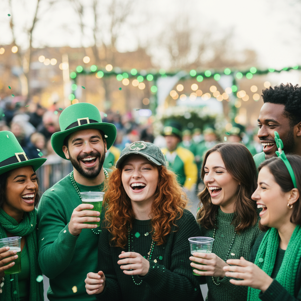 Vintage Shamrock Baseball Cap – Een symbool voor Iers geluk en tijdloze stijl