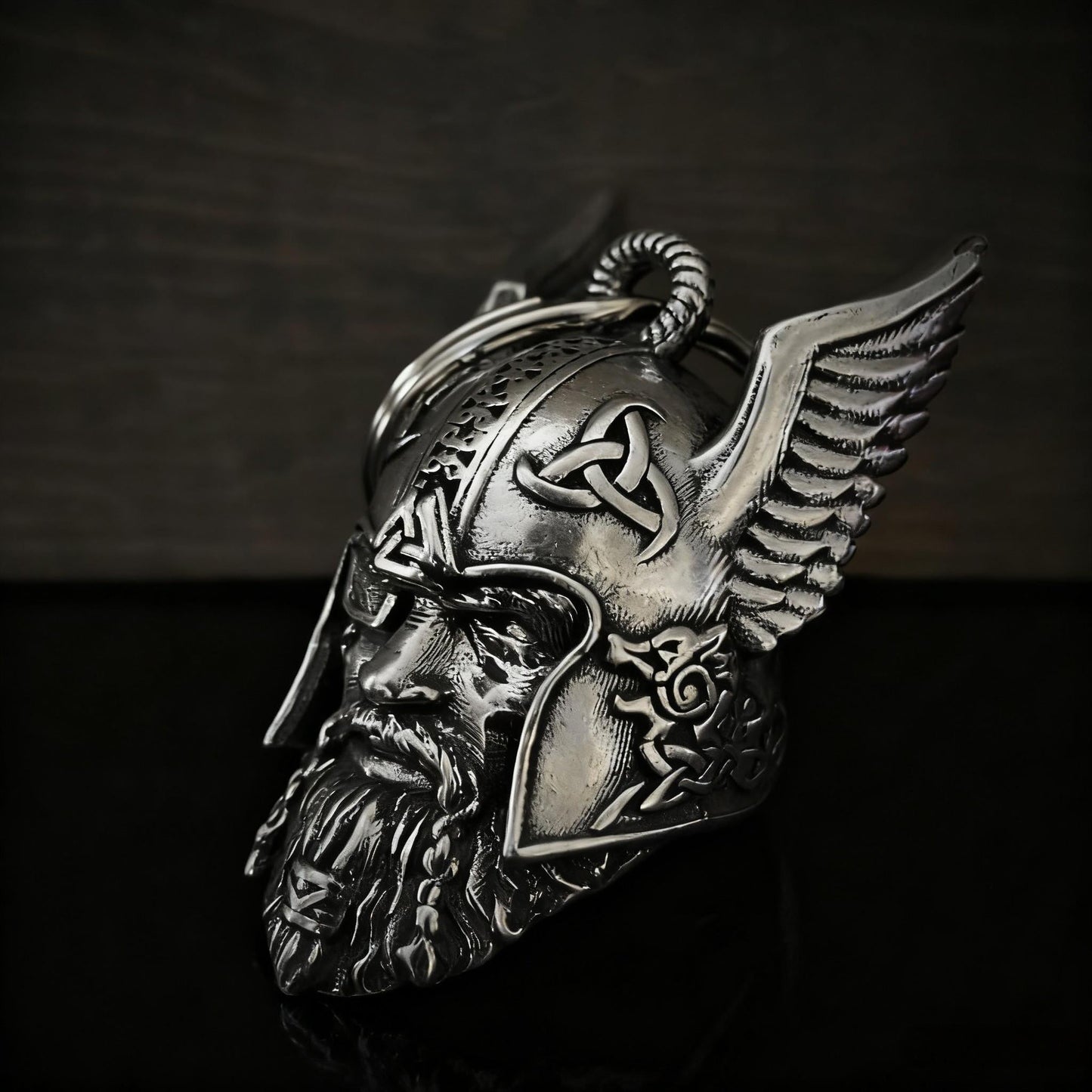 🛡️  Odin's Viking-talisman sleutelhanger beschermingsamule 🔔
