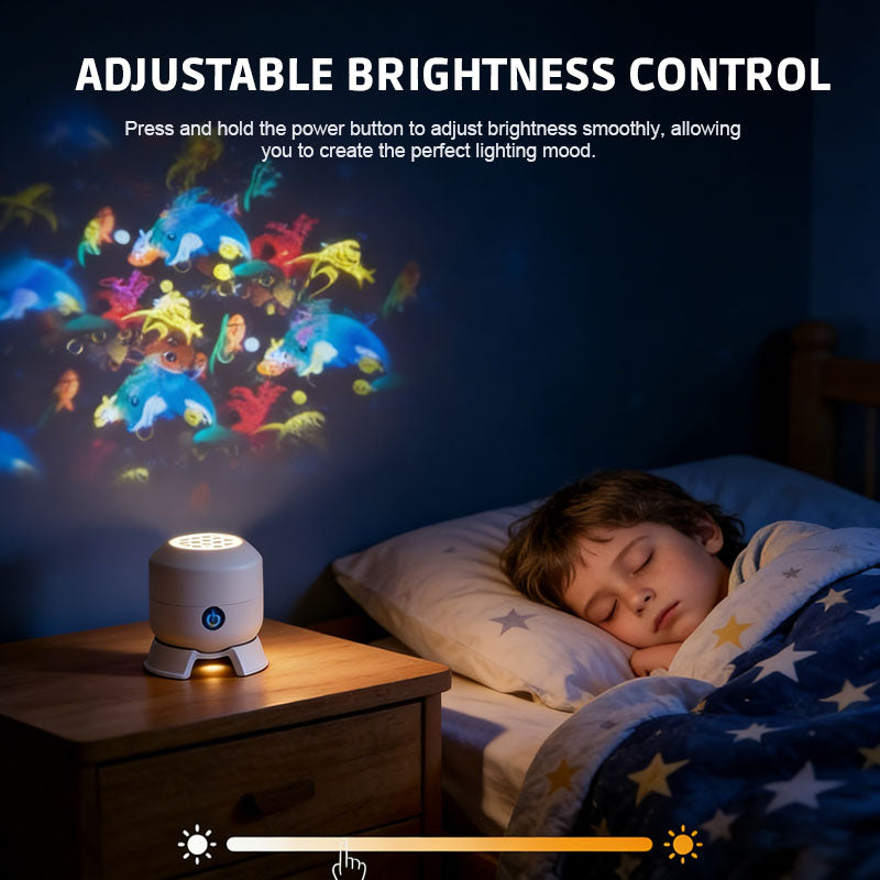 🌙 LED-draaibare projectie nachtlamp