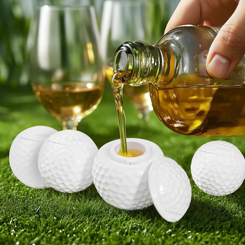 Creatief shotglas in de vorm van een golfba