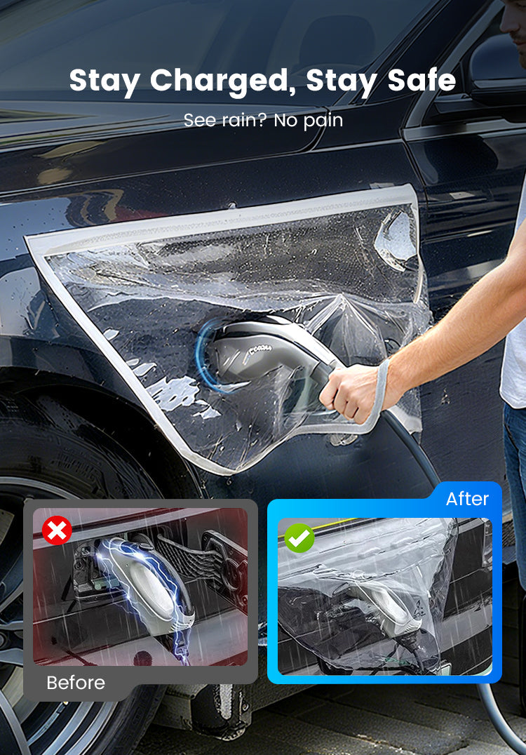 💎Magnetische waterdichte laadpoortafdekking voor elektrische aut