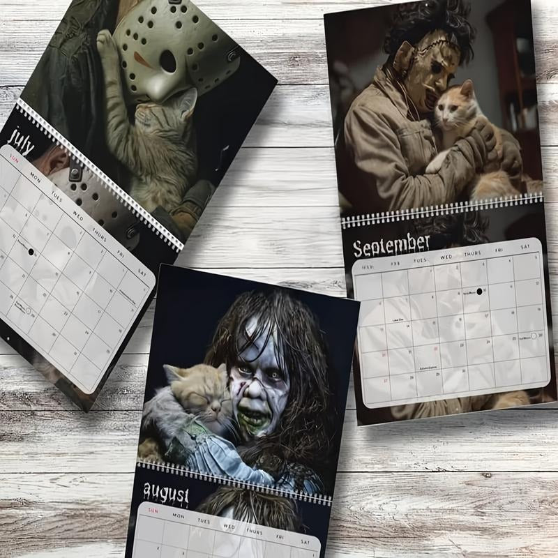 Scare Cat Wall Calenda