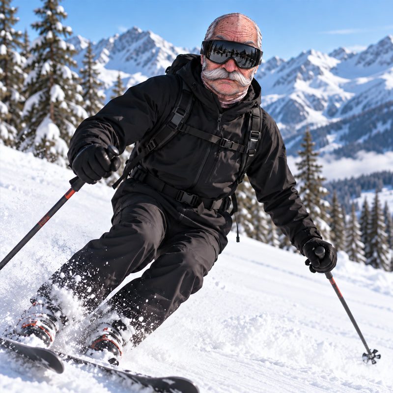 🎁😂 Grappig, realistisch skimasker – Het Perfecte Cadeau voor Winterliefhebbers! ⛄
