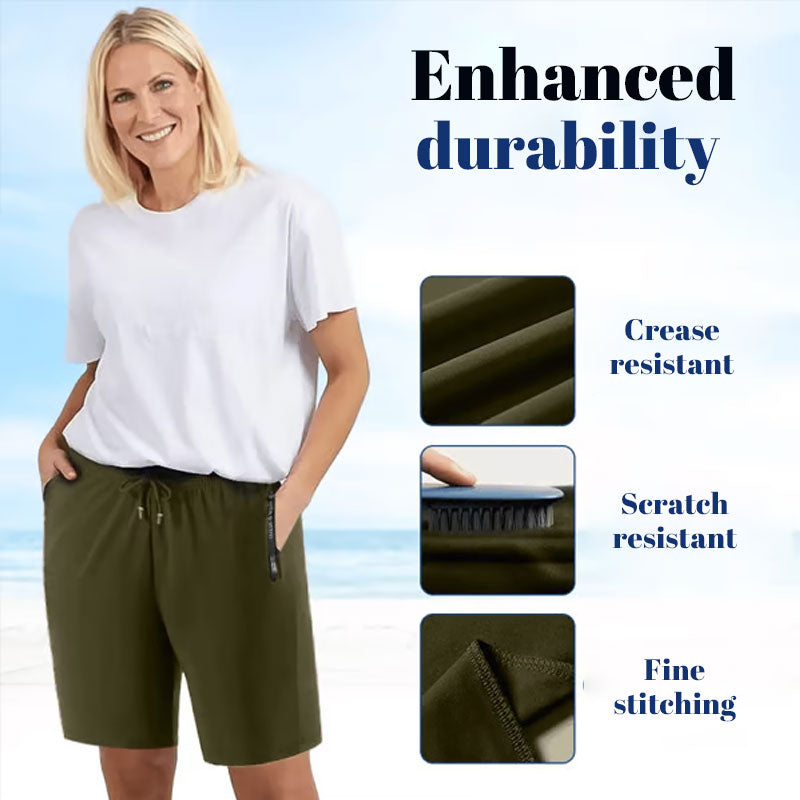 Snel drogende stretchshorts van ijszijde