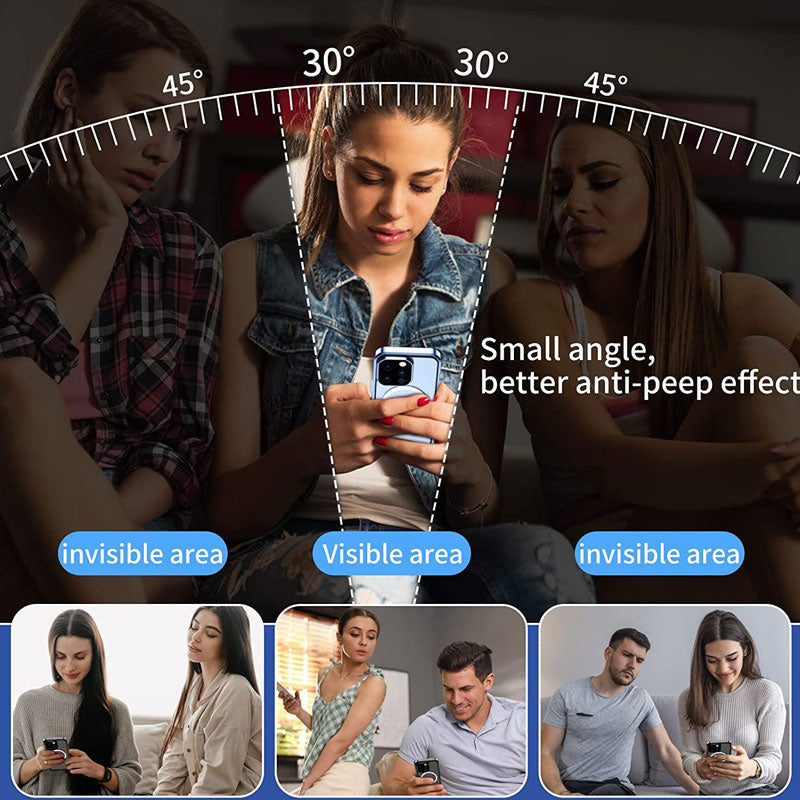 Dubbelzijdig magnetisch anti-kip telefoonhoesje