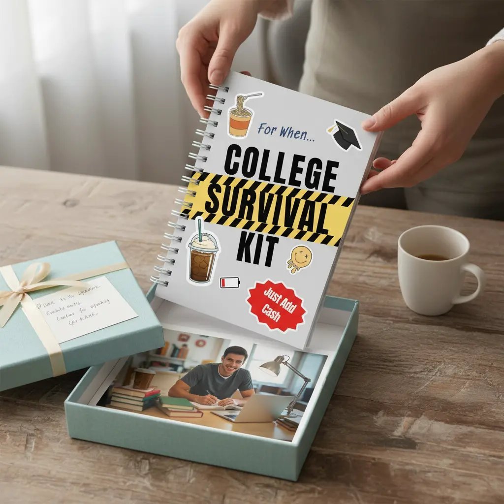 📚 'Voor wanneer...' Overlevingspakket voor de Universiteit - Cadeaubonnenboekje 🎓️