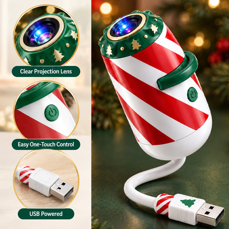 Merry Ride kerstprojector voor de auto