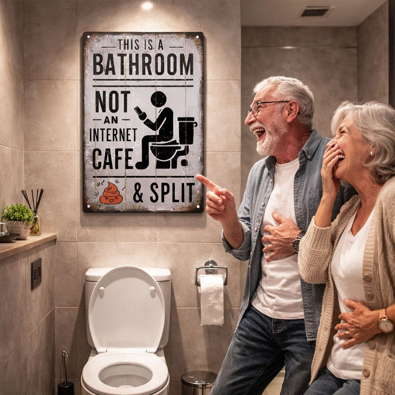 🚽 Dit is een badkamer, geen internetcafé