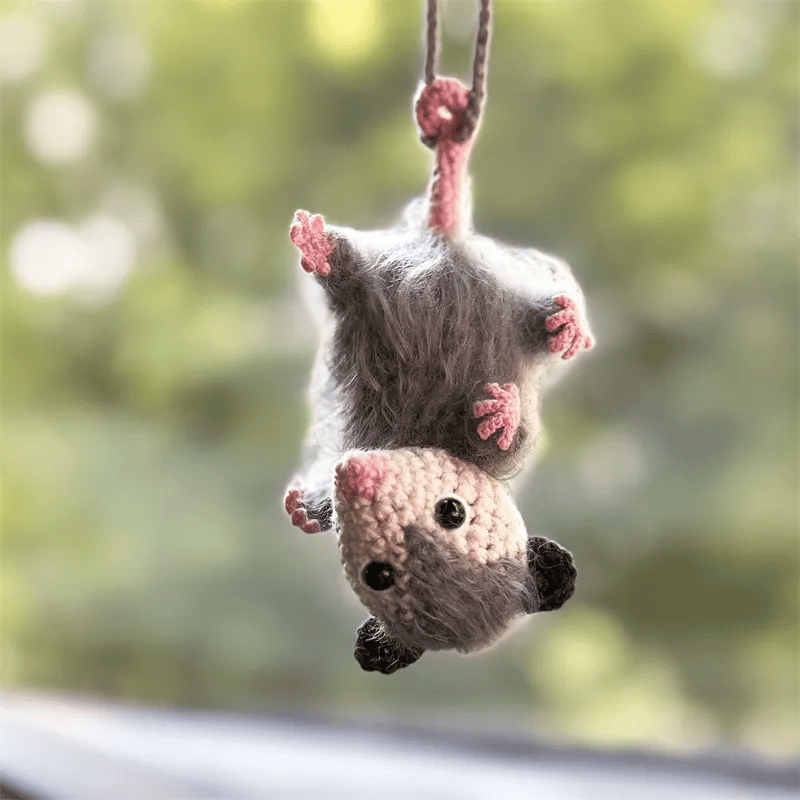 🔥LAATSTE DAG 49% KORTING - Possum-autosieraad (100% handgebreid