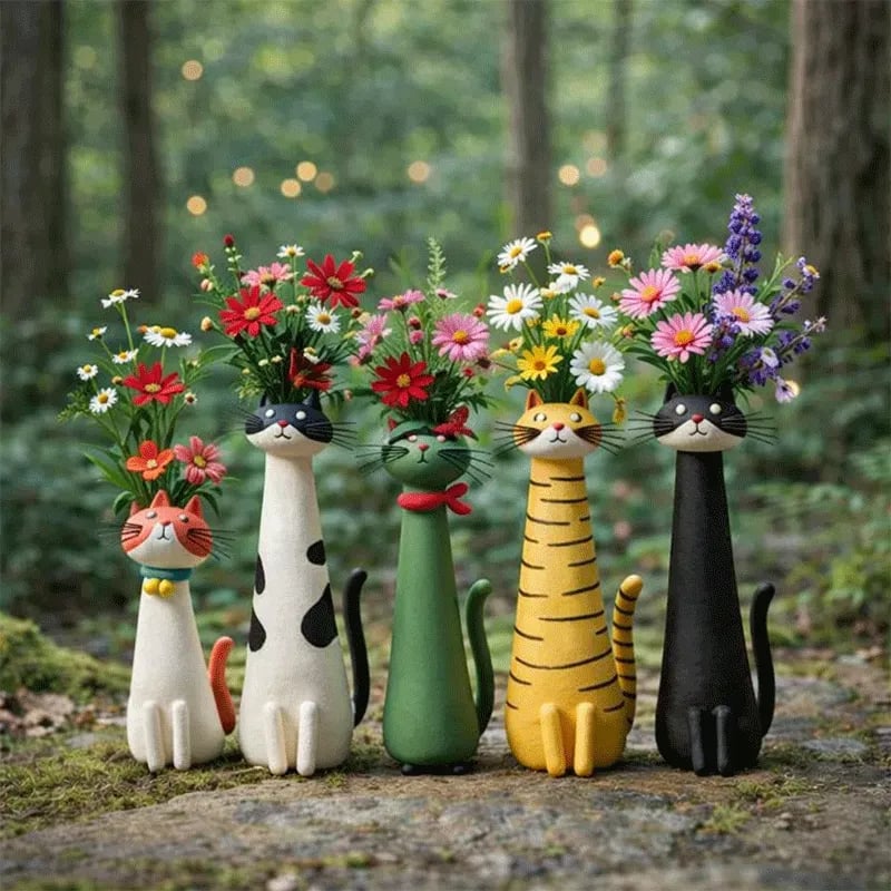 😻 Handgemaakte Eigenzinnige Kattenvaa