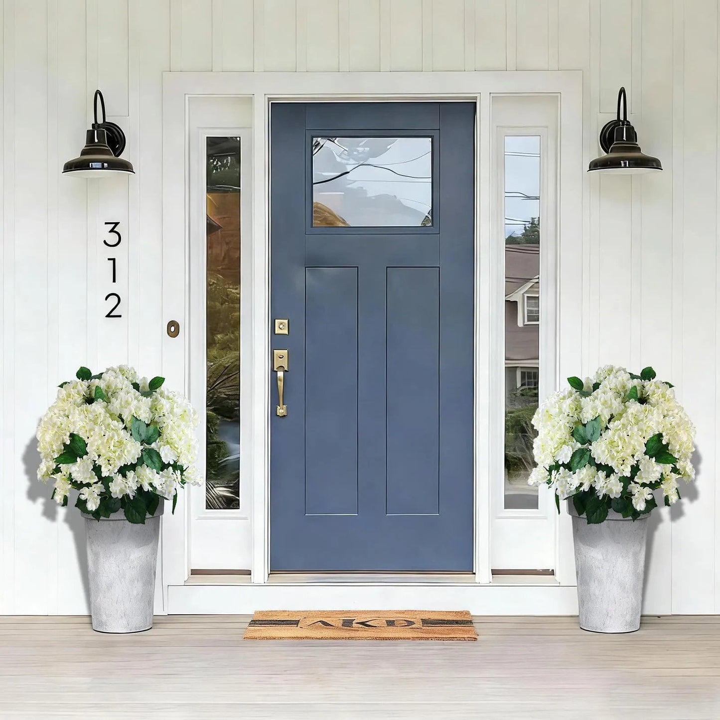 🌼Kunstmatige hortensia's voor buiten – UV-bestendig, waterdicht en windbestendig💐🌸