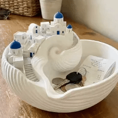 🌊Wekelijkse aanbieding: Santorini opbergkom