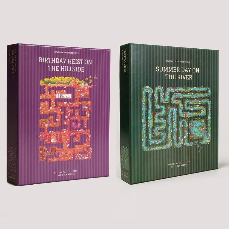 🔥LAATSTE DAG 45% KORTING - 🧩All Edge Jigsaw Challenge - 🤯Elk stukje is een uitdagin